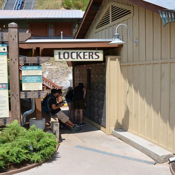 Amusement Park Lockers Keyless, Secure & Electronic The Locker Network