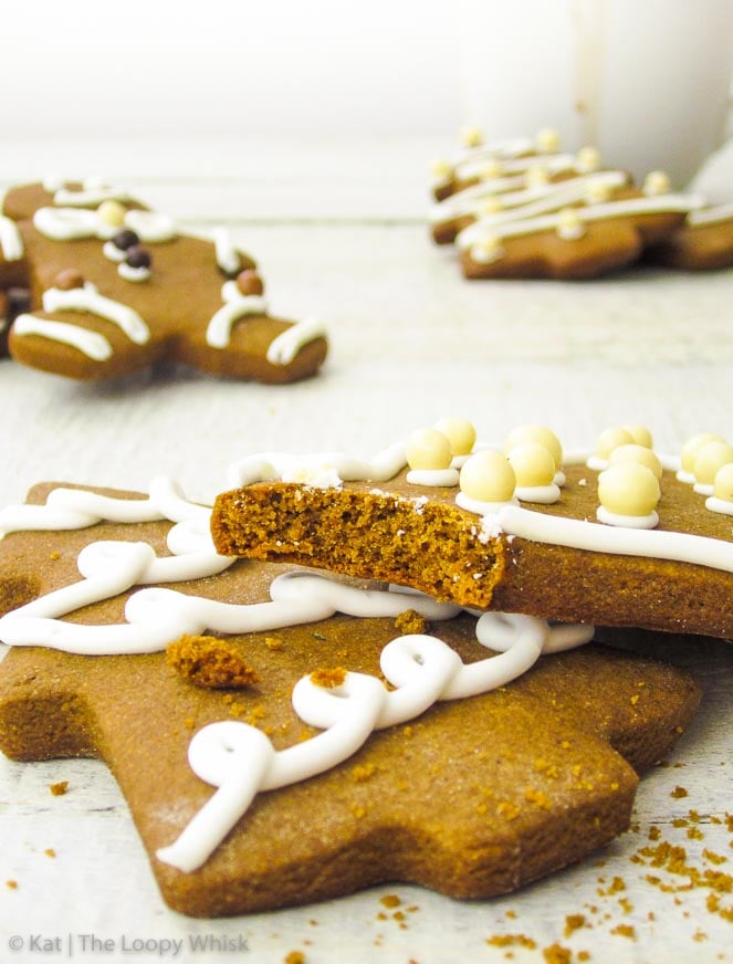 Quick Gingerbread Cookies The Loopy Whisk