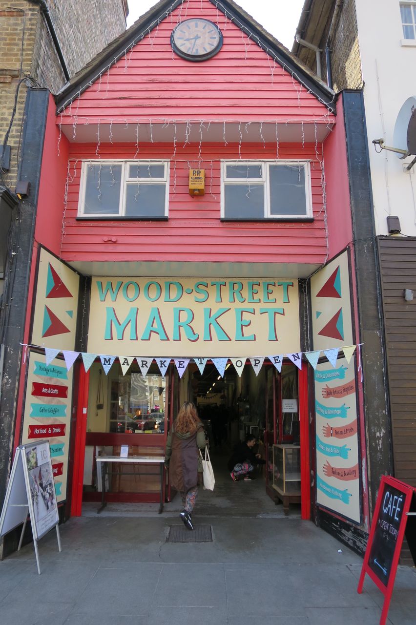 Wood Street Walthamstow to Larks Wood along the Greenwich Meridian