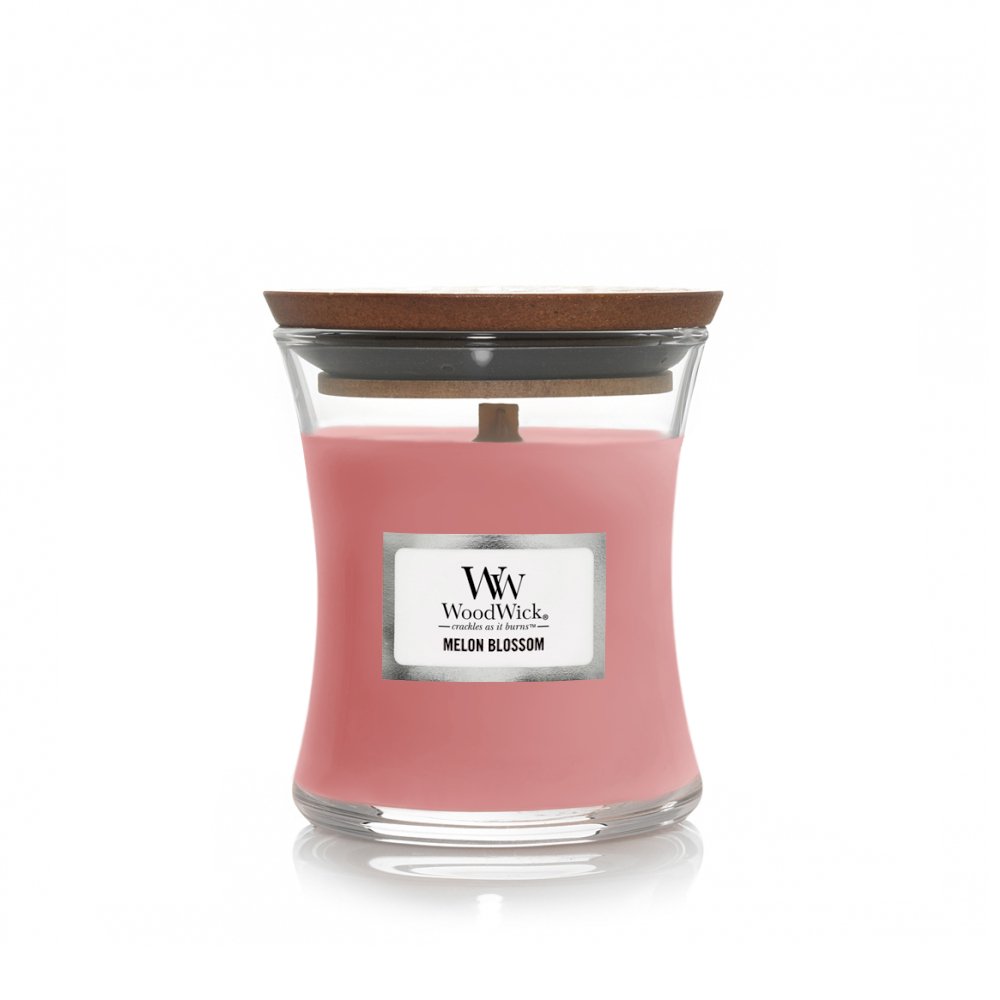 Mini WoodWick Candle Melon Blossom The Lost Flower Shed