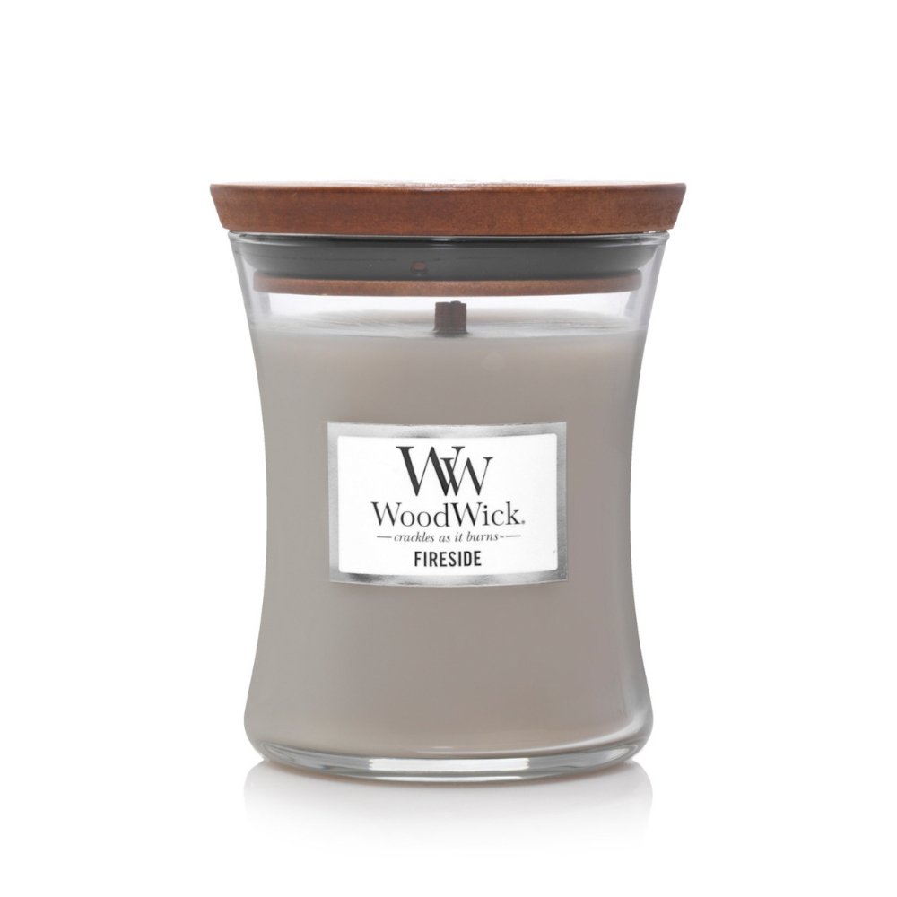 WoodWick Candle Fireside The Lost Flower Shed