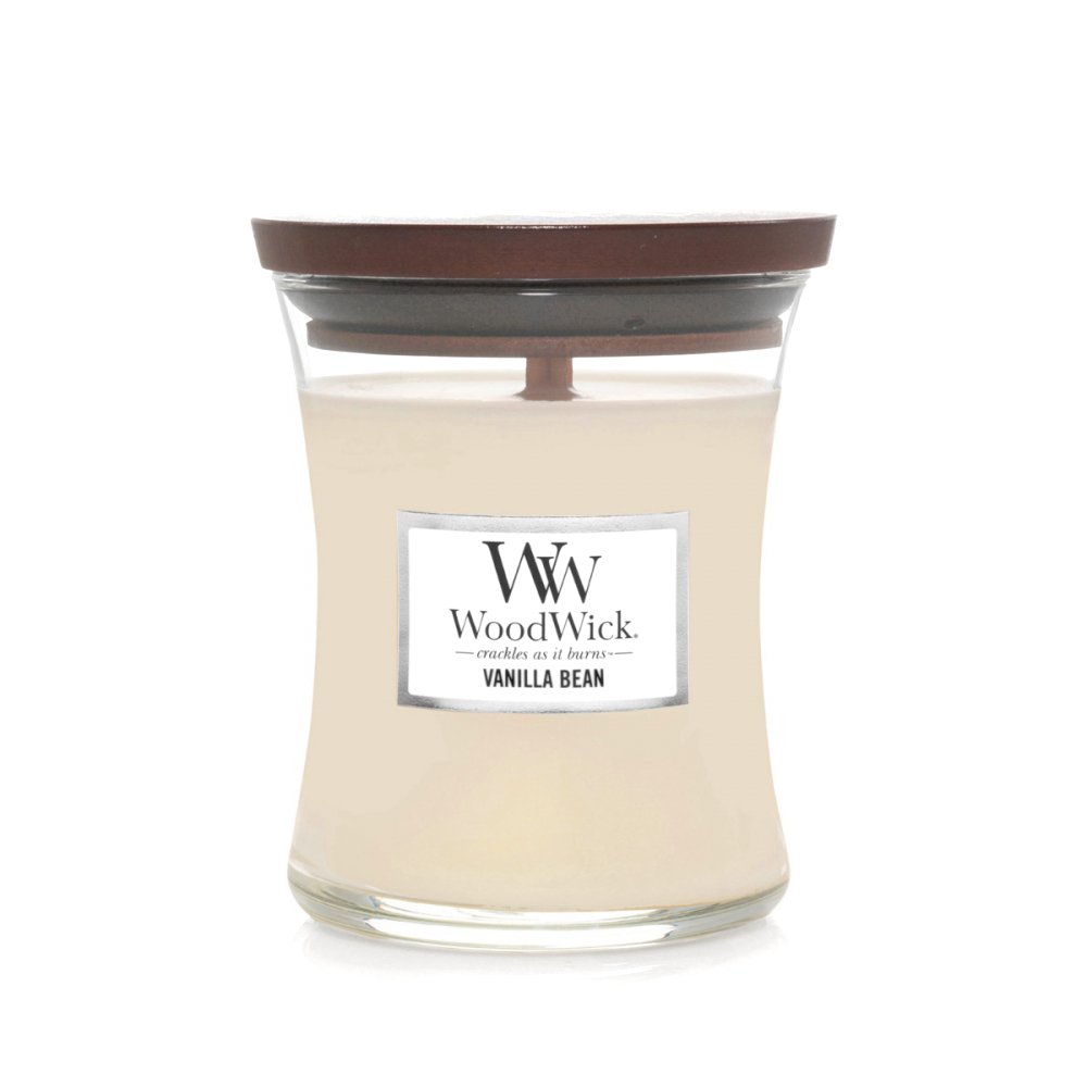 WoodWick Candle Vanilla Bean The Lost Flower Shed
