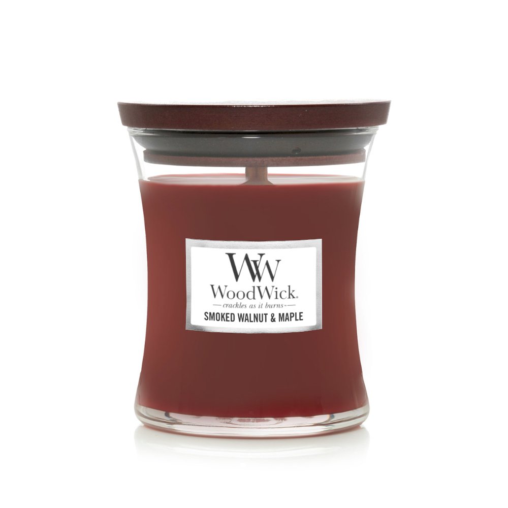 WoodWick Candle Smoked Walnut & Maple TLFS