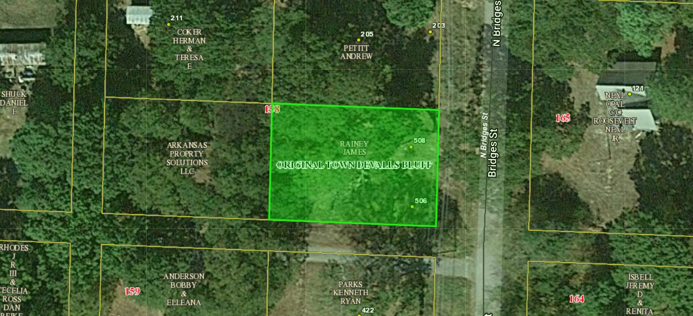 0 Bridges St, De Valls Bluff, AR 72041 For Sale The Lot Store