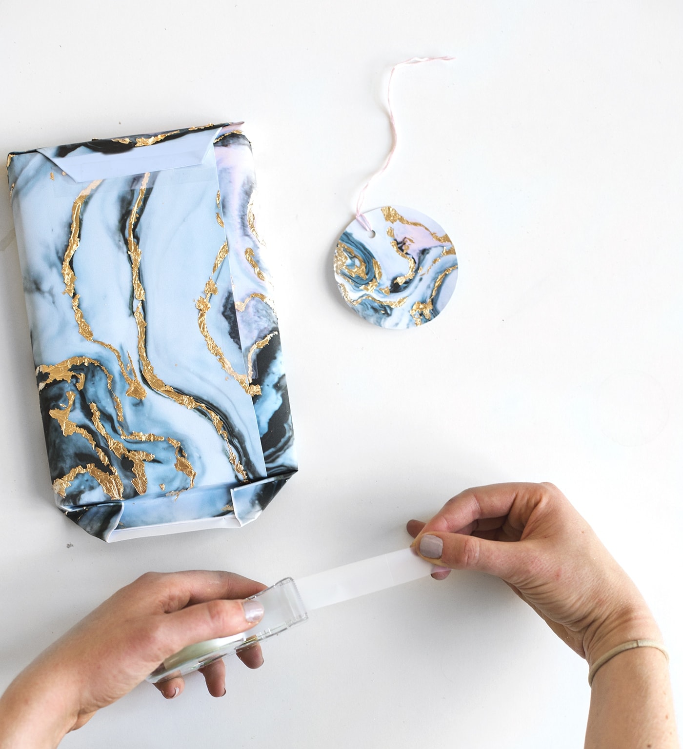 Creative Gift Wrapping with Scotch Tape The Lovely Drawer