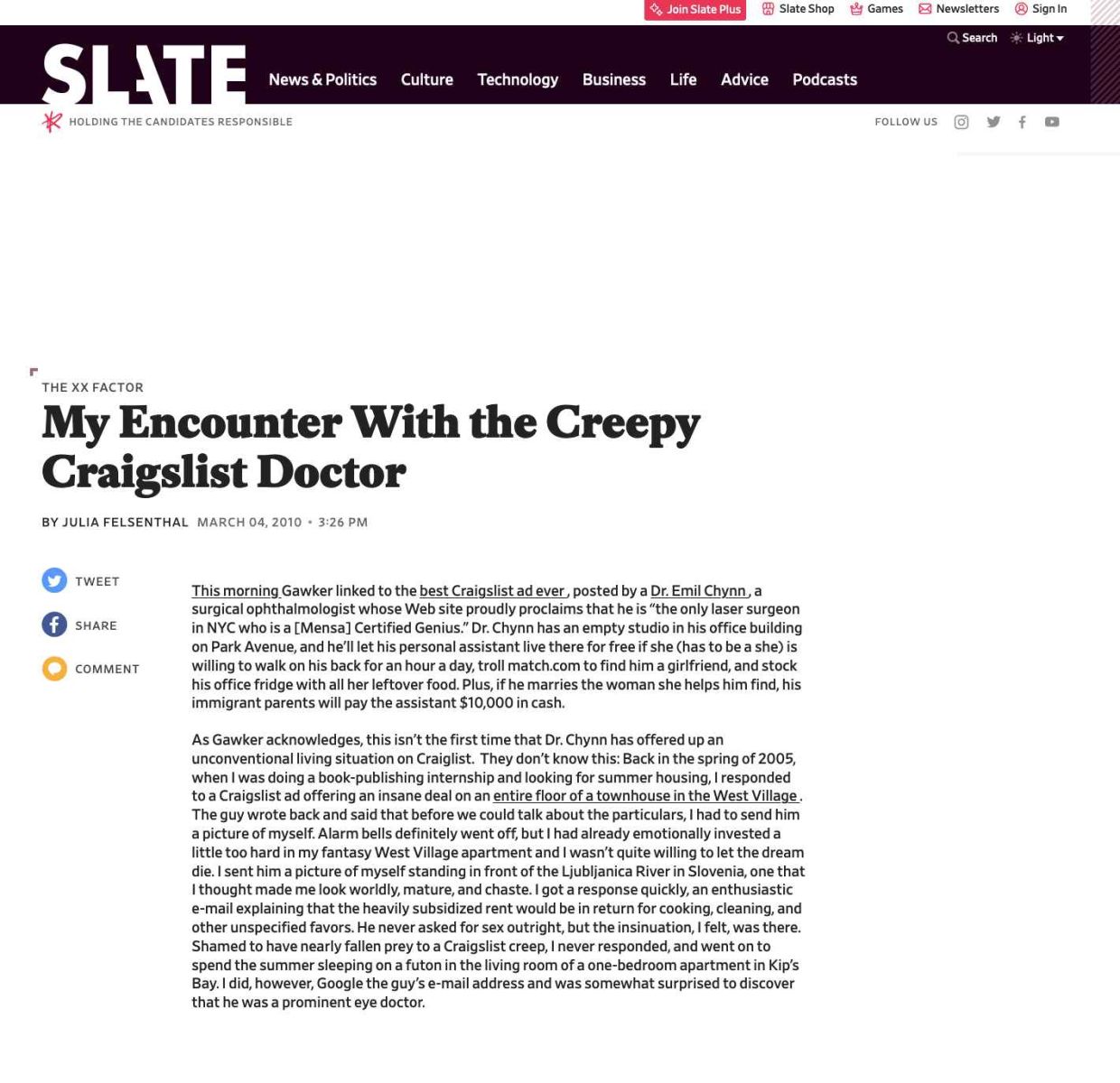 10 years ago, the media dragged this 5'4 surgeon in search of a wife