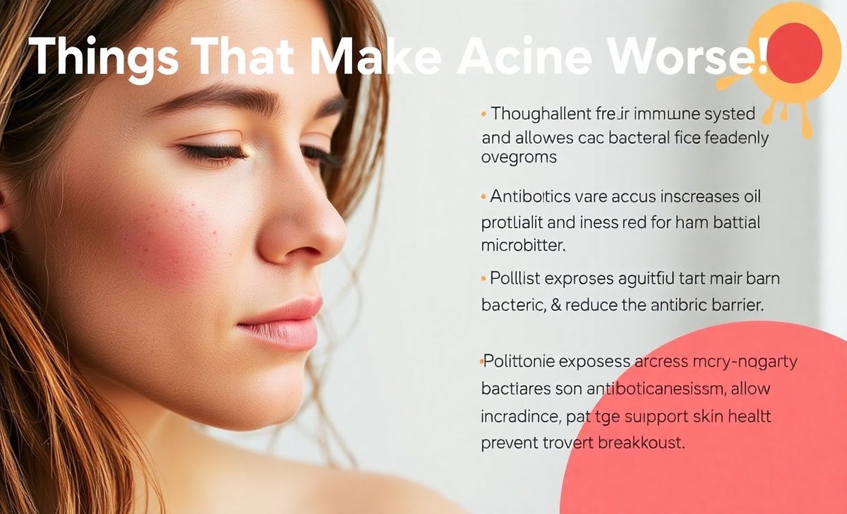 Things That Make Acne Worse