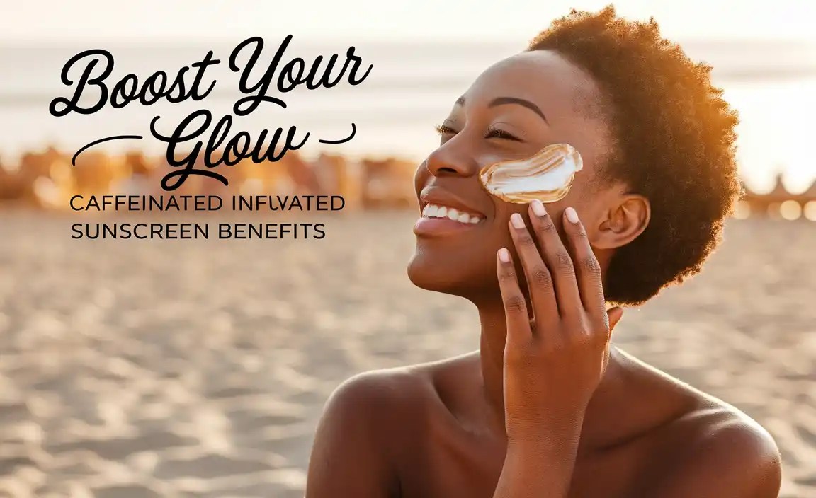Boost Your Glow: Caffeinated Sunscreen Benefits