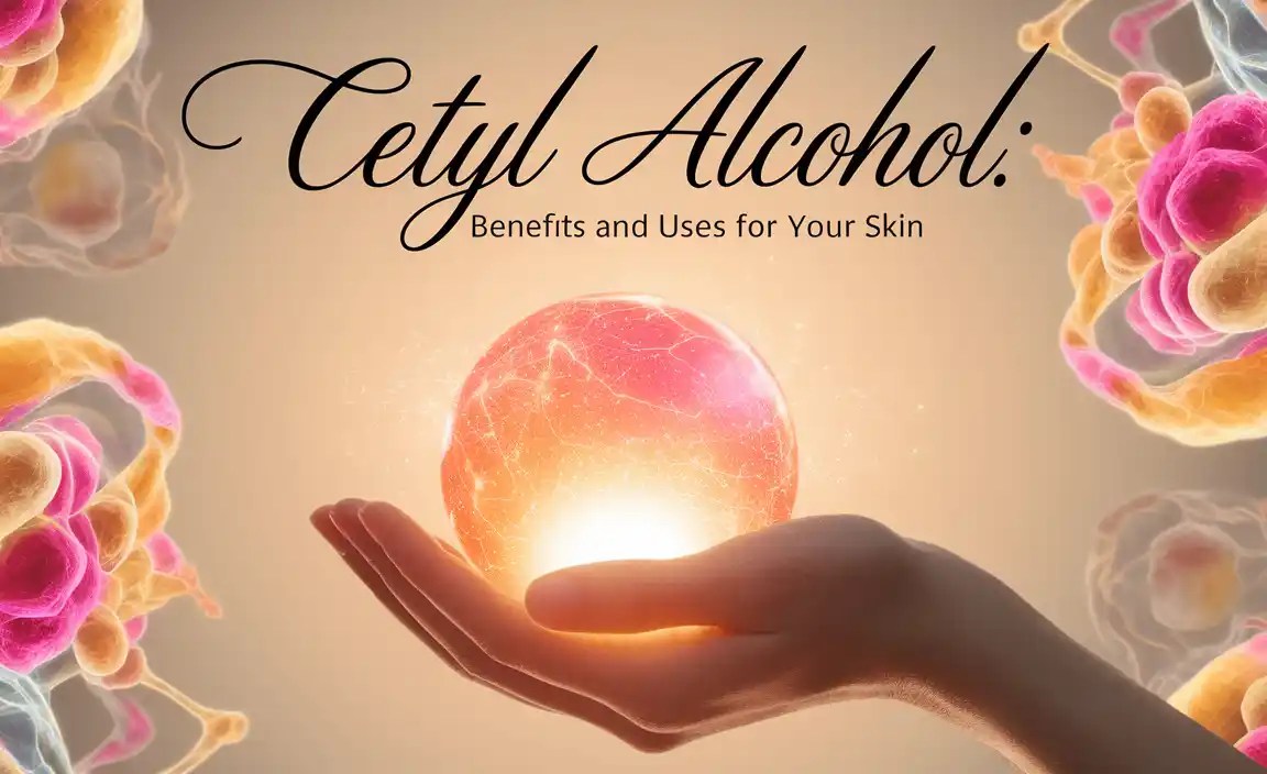 Cetyl Alcohol: Benefits And Uses For Your Skin