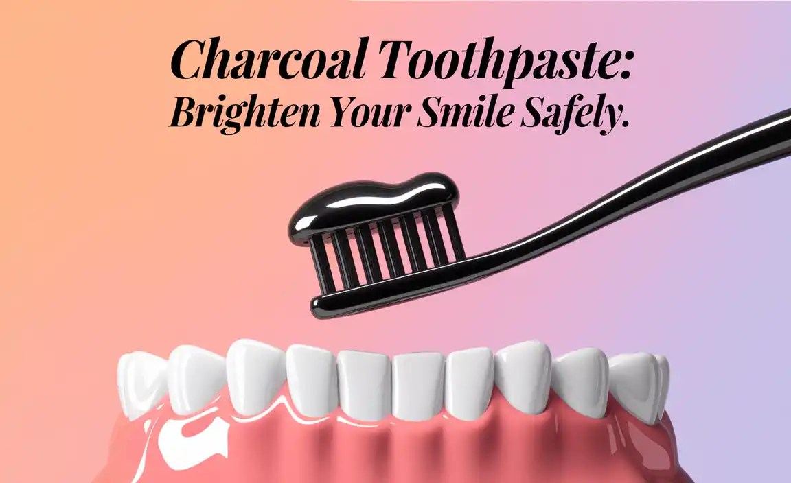 Charcoal Toothpaste: Brighten Your Smile Safely