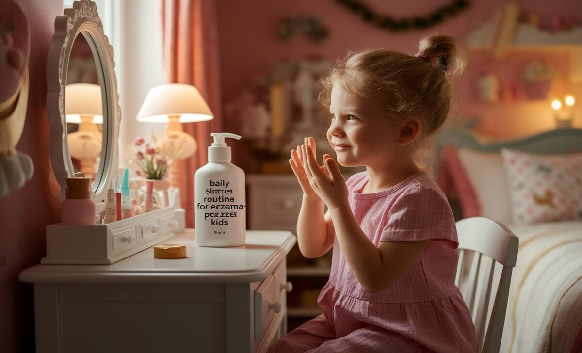 Daily Skincare Routine For Eczema-Prone Kids