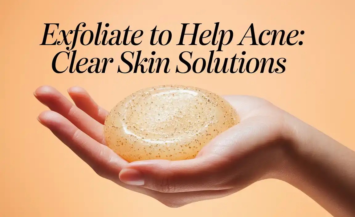 Exfoliate To Help Acne: Clear Skin Solutions