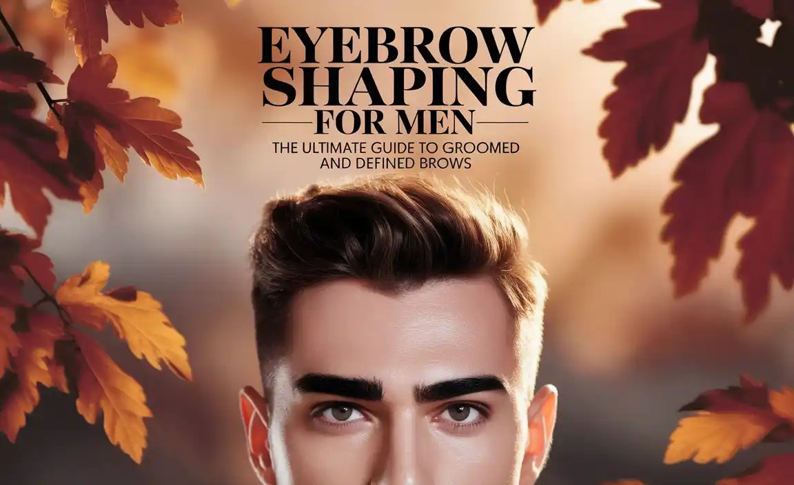 Eyebrow Shaping For Men: The Ultimate Guide To Groomed And Defined Brows