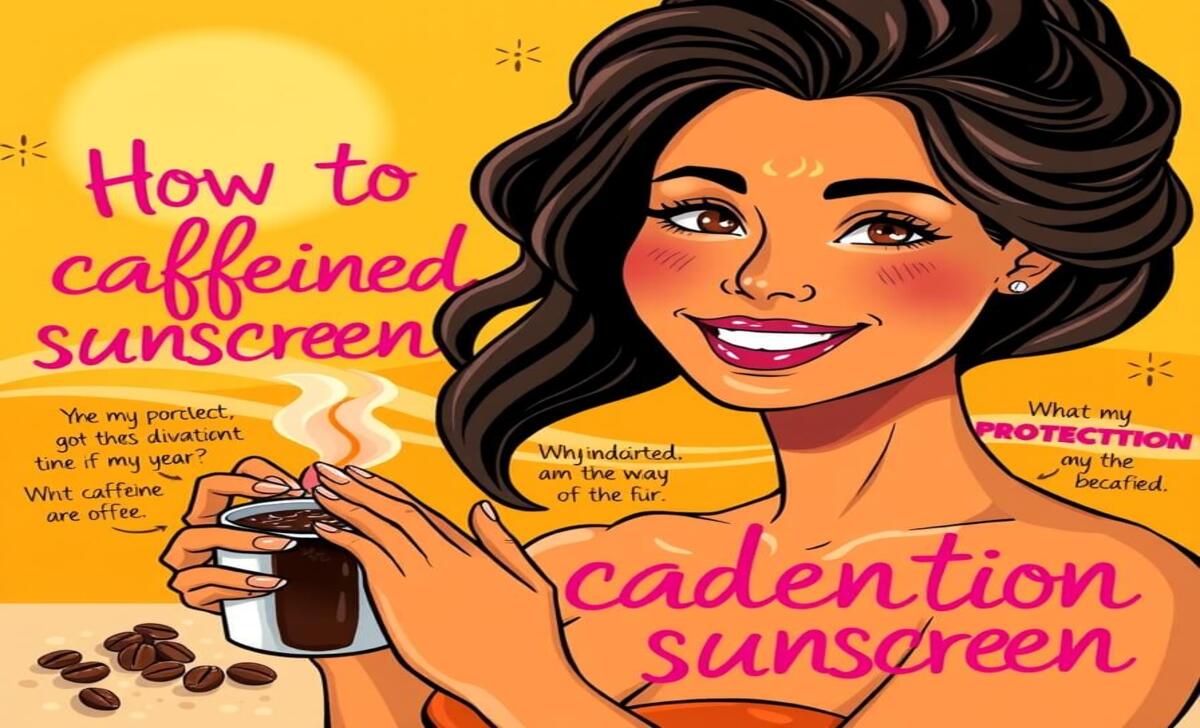 How Caffeinated Sunscreen Works