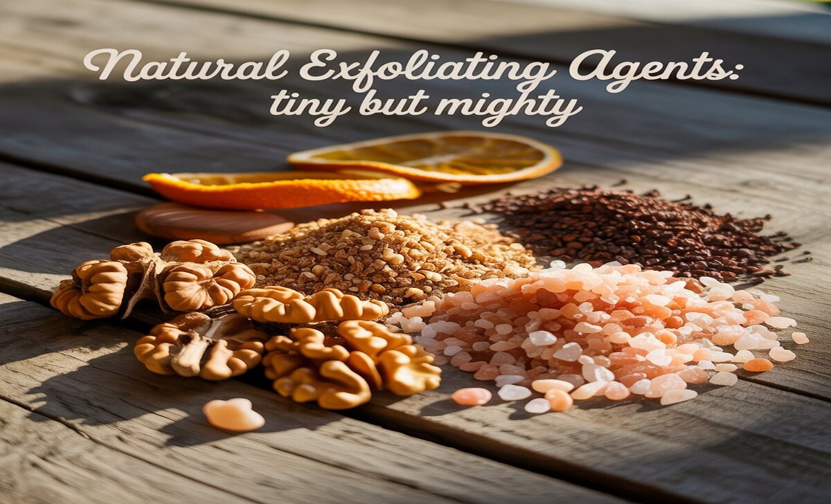 Natural Exfoliating Agents Tiny But Mighty