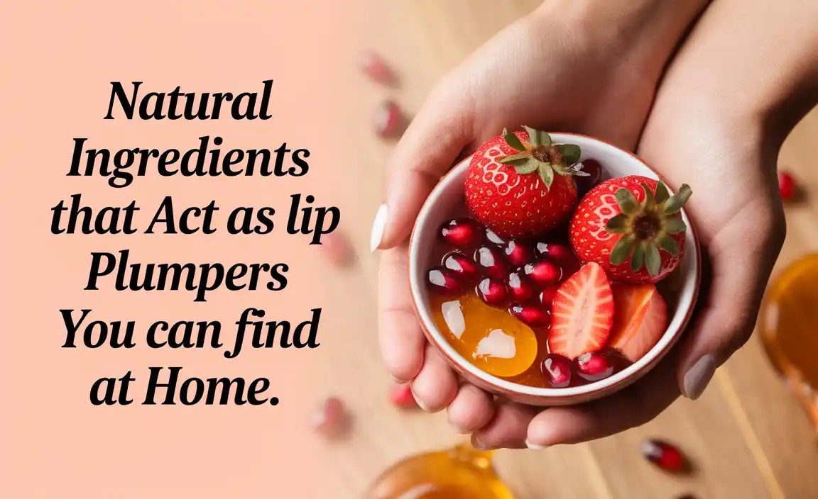 Natural Ingredients That Act As Lip Plumpers You Can Find At Home