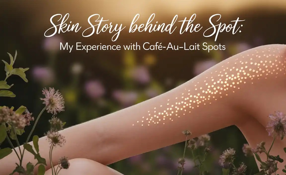 Skin Story Behind The Spot: My Experience With Café-Au-Lait Spots