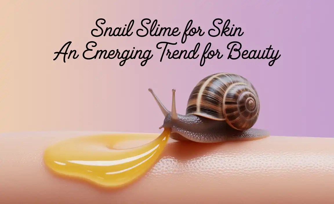 Snail Slime For Skin: An Emerging Trend For Beauty