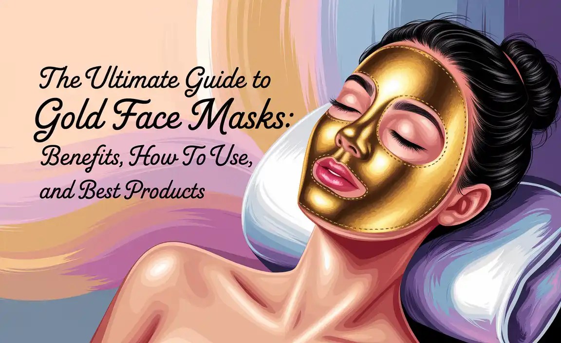 The Ultimate Guide To Gold Face Masks: Benefits, How To Use, And Best Products