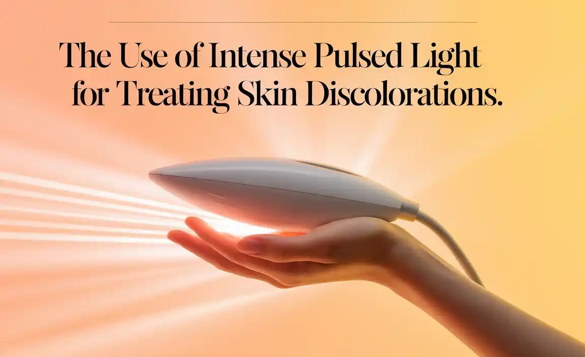 The Use Of Intense Pulsed Light For Treating Skin Discolorations