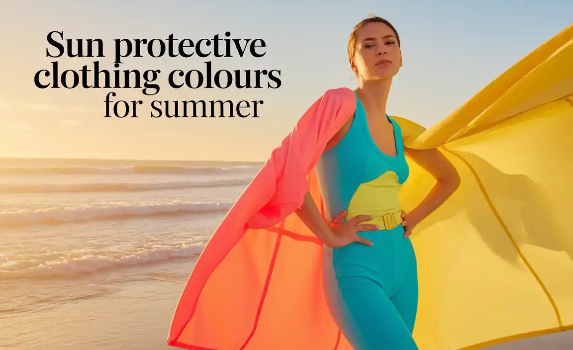 Top Sun Protective Clothing Colours For Summer