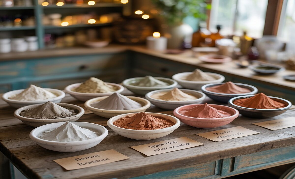 Types Of Clays Suitable For Vata Skin