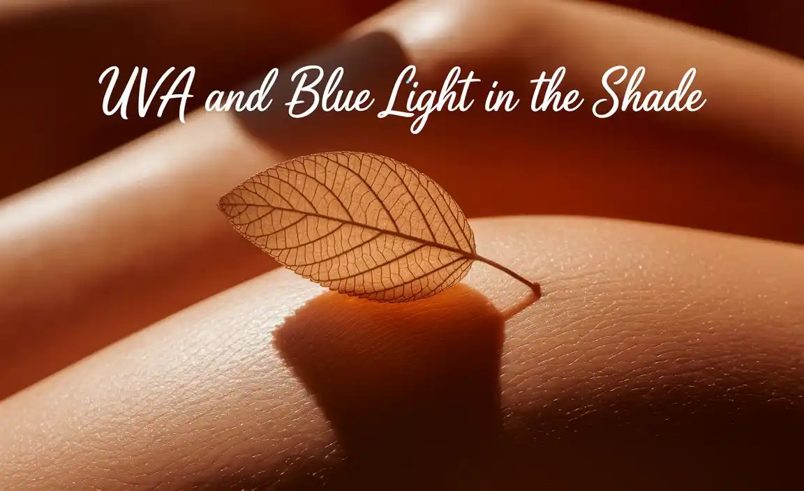 UVA And Blue Light In The Shade