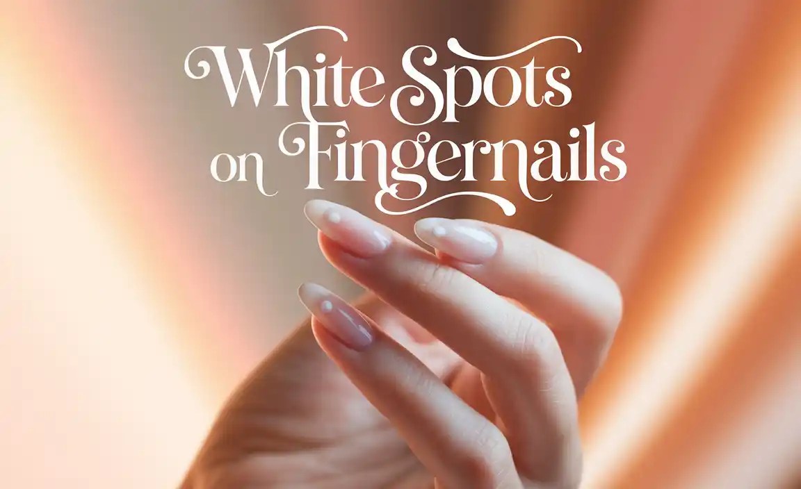 White Spots On Fingernails