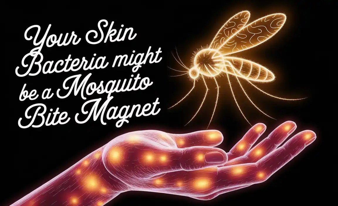Your Skin Bacteria Might Be A Mosquito Bite Magnet