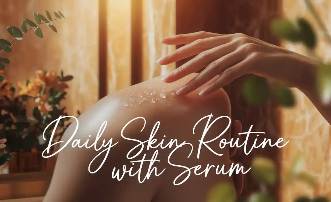 Daily Skin Routine With Serum