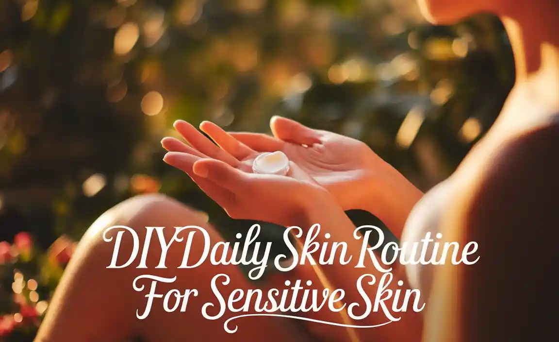 Diy Daily Skin Routine For Sensitive Skin