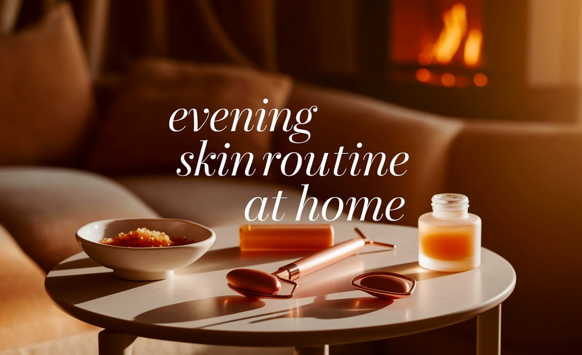 Evening Skin Routine At Home