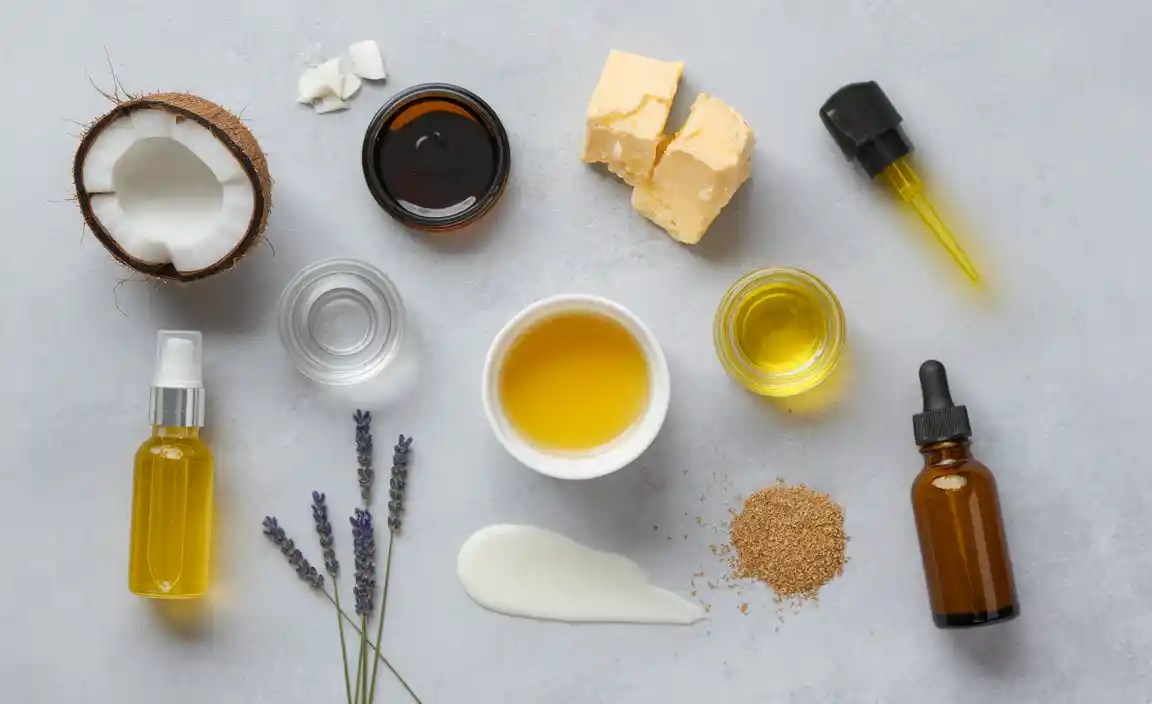 Natural Moisturizers and Oils