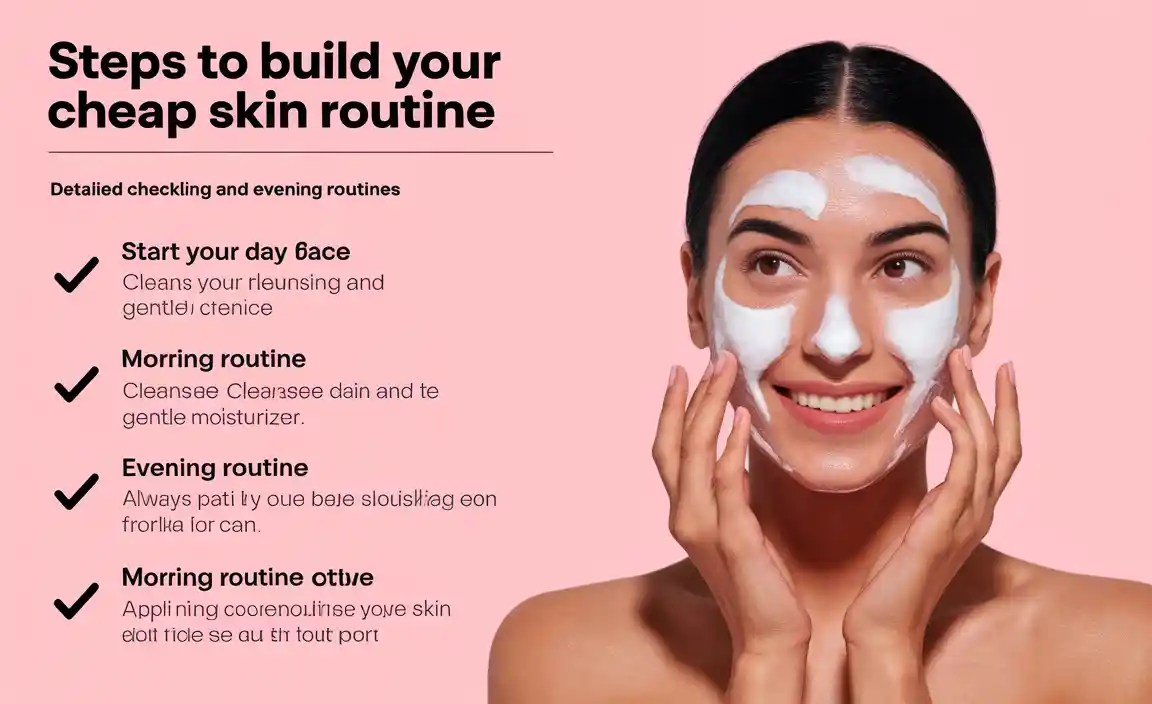 Steps to Build Your Cheap Skin Routine