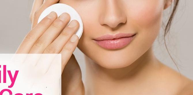 Application techniques for optimal results simple daily skin routine with serum