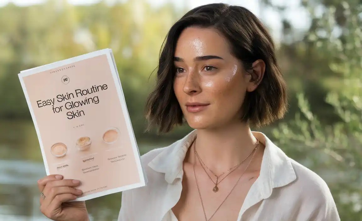 Easy Skin Routine For Glowing Skin Pdf: Your Guide To Radiance