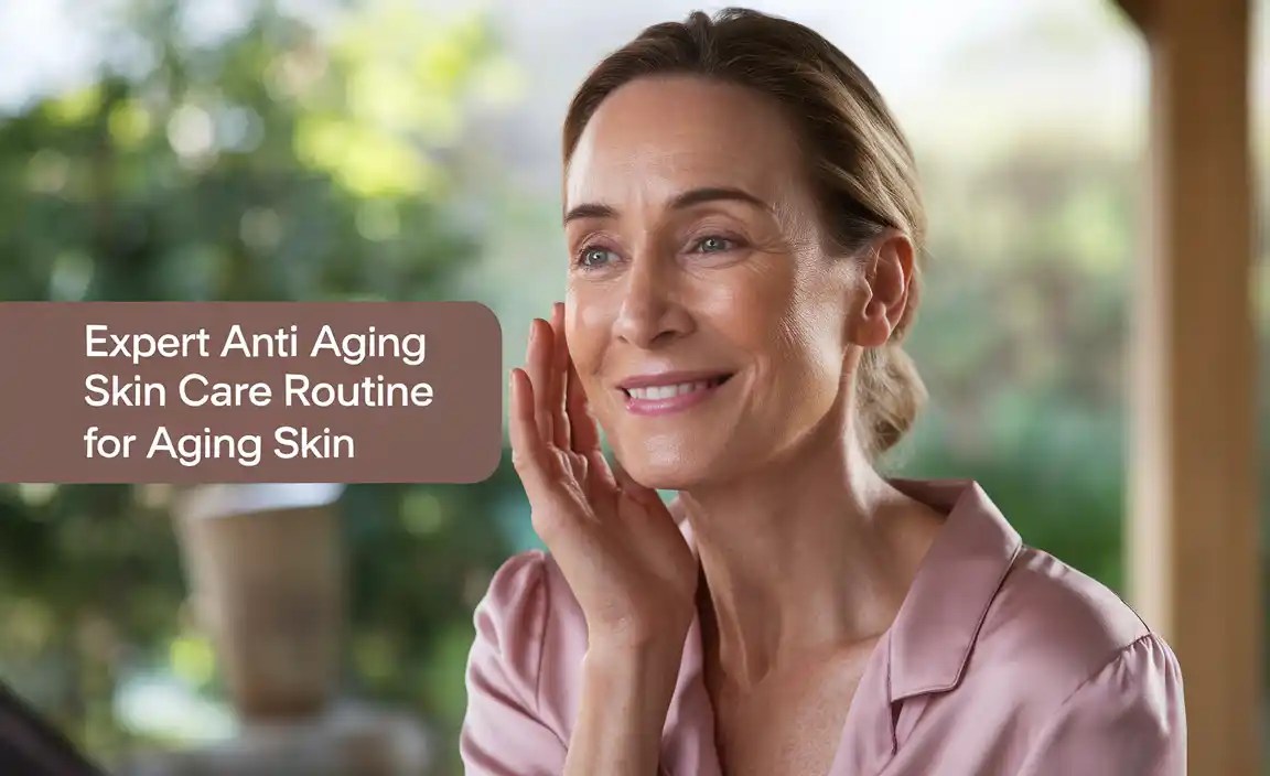 Expert Anti Aging Skin Care Routine For Aging Skin