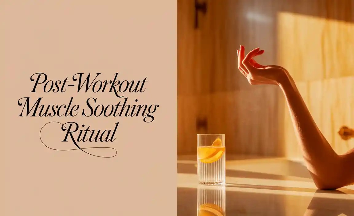 Post-Workout Muscle Soothing Ritual