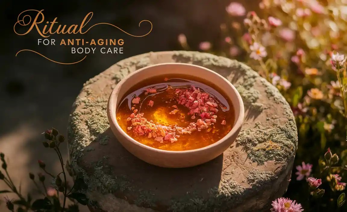 Ritual for Anti-Aging Body Care