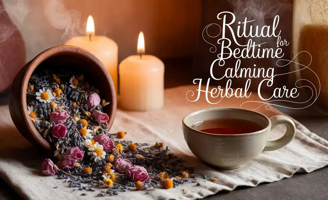 Ritual for Bedtime Calming Herbal Care