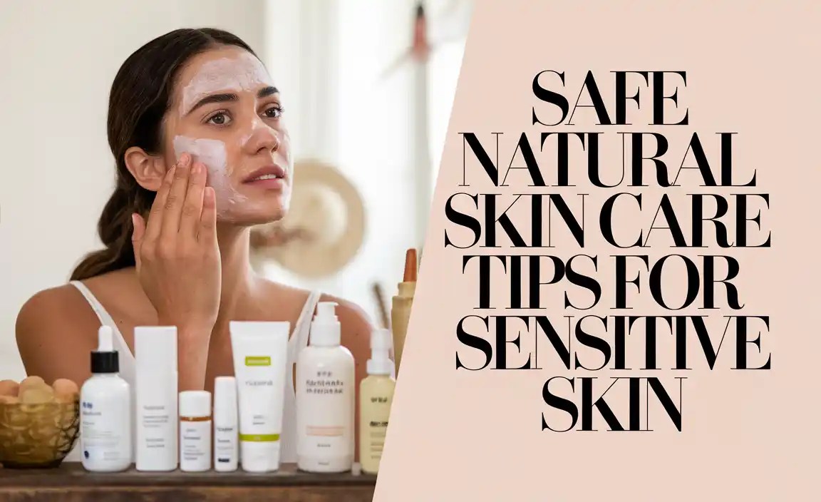 Safe Natural Skin Care Tips for Sensitive Skin