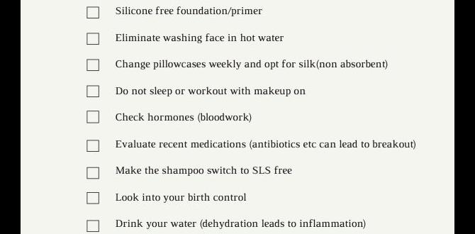effective skin routine for acne routine checklist effective skin routine for acne routine checklist