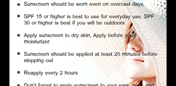 guide to sunscreen tips