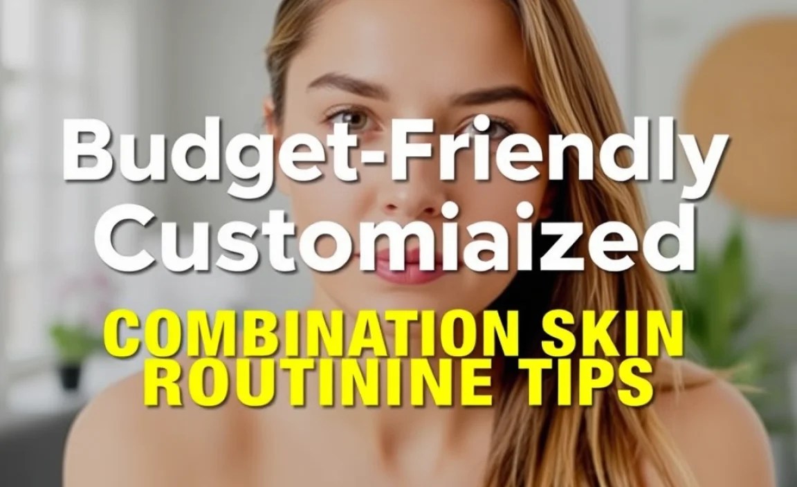 Budget-Friendly Customized Combination Skin Routine Tips