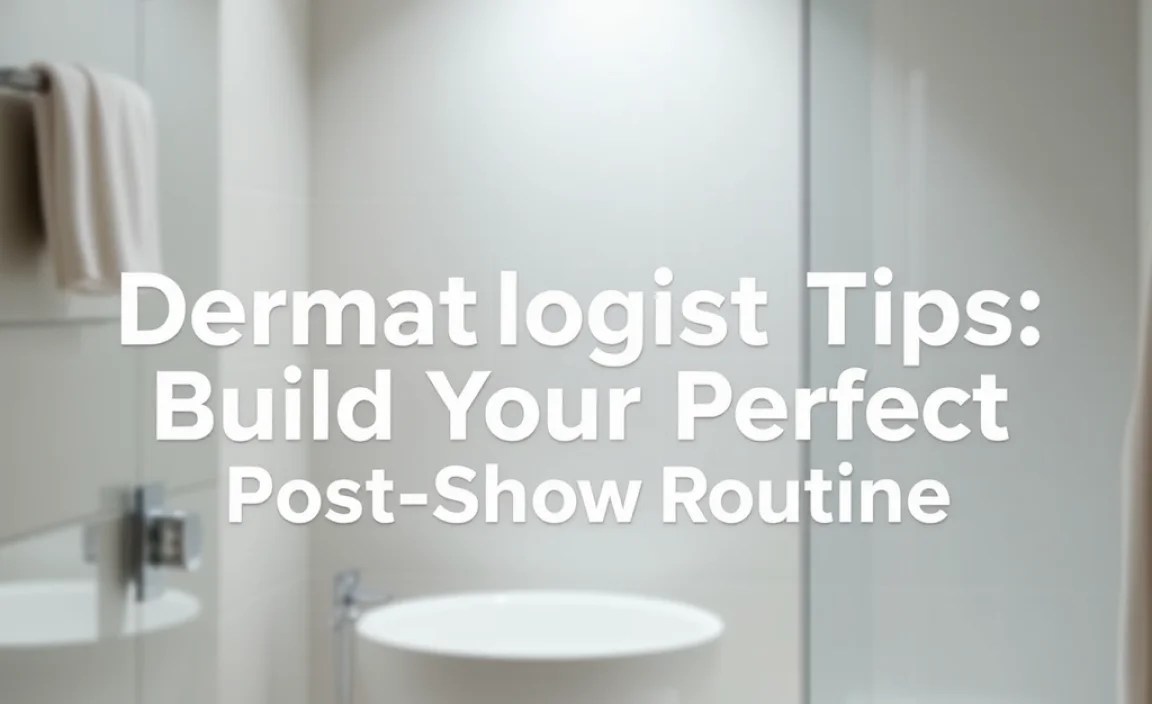 Dermatologist Tips: Build Your Perfect Post-Shower Routine