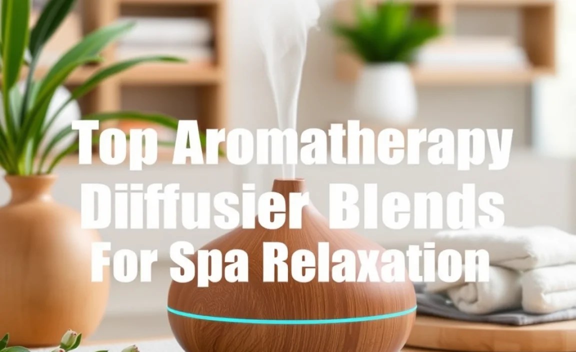 Top Aromatherapy Diffuser Blends For Spa Relaxation