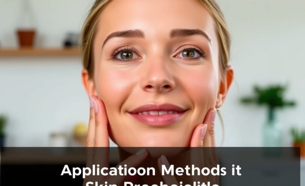 Application Methods for Skin Probiotics