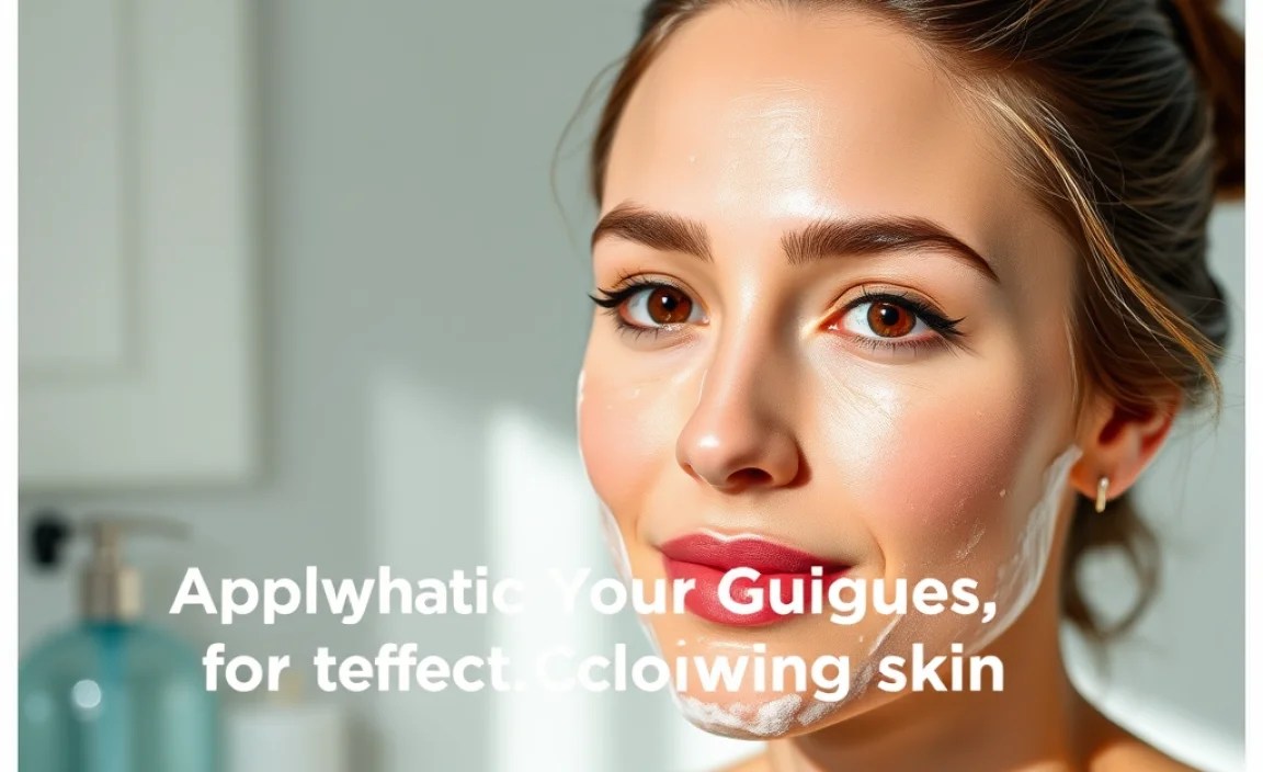 Application Techniques for Effective Cleansing