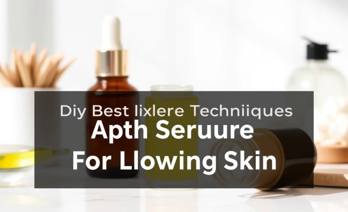 Application Techniques for Serums