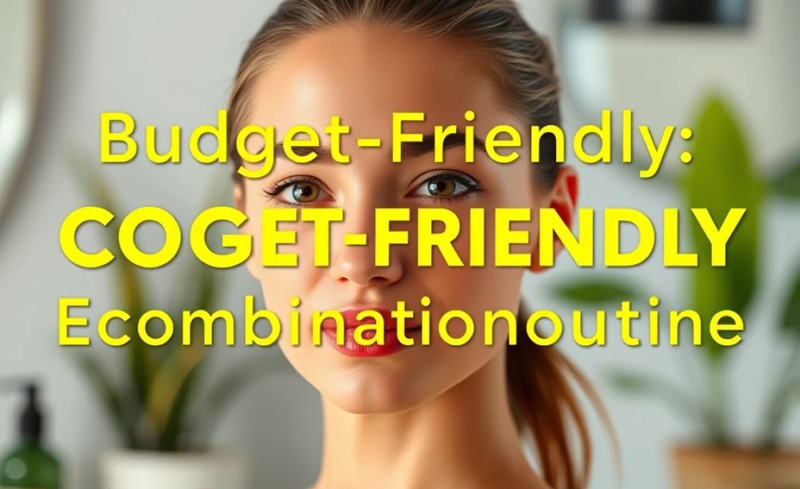 Budget-Friendly: Effective Combination Skin Routine